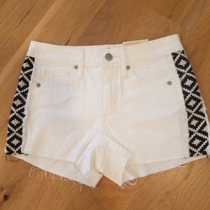 Universal‎ Thread High- Rise White Shorts